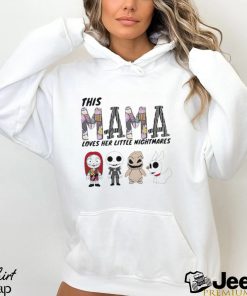 This mama loves her little nightmares T shirt