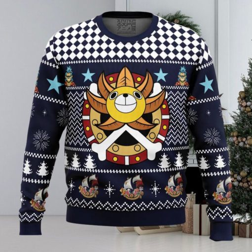 Thousand Sunny One Piece Ugly Christmas Sweater Family Christmas Gift Ideas