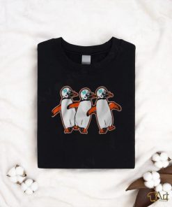 Three Miami penguin celebration cute 2023 shirt