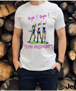 Three Musketeers Ppcocaine Art shirt