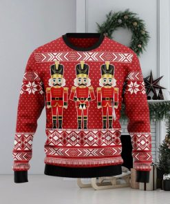 Three Nutcrackers Family Gift Ugly Christmas Sweater