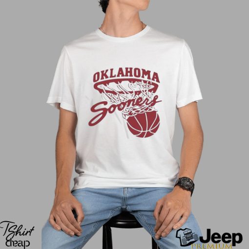 Throwback Oklahoma sooners basketball T shirt