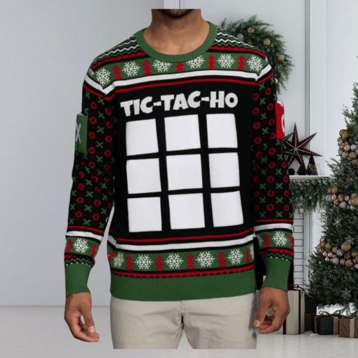 Tic Tac Ho Festive Gamewear Ugly Christmas Sweater