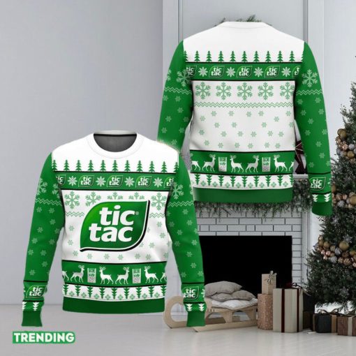 TicTac Style Christmas Ugly 3D Sweater For Men And Women