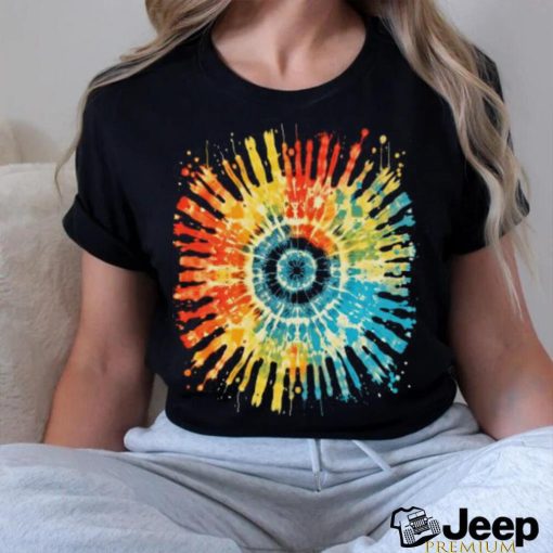 Tie Dye 60’s 70’s Hippie Aesthetic Graphic Art #100T Shirt