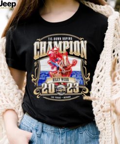 Tie down Roping Champion Riley Webb 2023 shirt