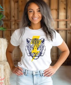 Tiger Face Tiger Shirt, Trendy Unisex T shirt Crewneck