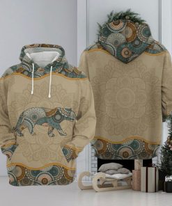 Tiger Mandala 3D Printed Hoodie