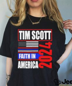 Tim Scott 2024 Faith In American Shirt