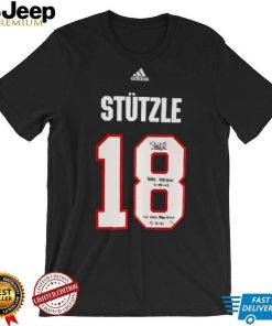 Tim Stutzle Ottawa Senators Autographed Fanatics Authentic Black Adidas Authentic Jersey with Multiple Inscriptions shirt