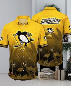 Time Aloha Shirt NHL Pittsburgh Penguins Hawaiian Shirt