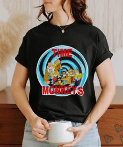 Time Monkeys cartoon shirt