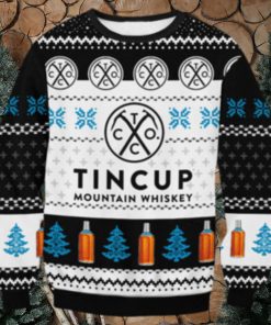 Tin Cup Whiskey Ugly Sweater