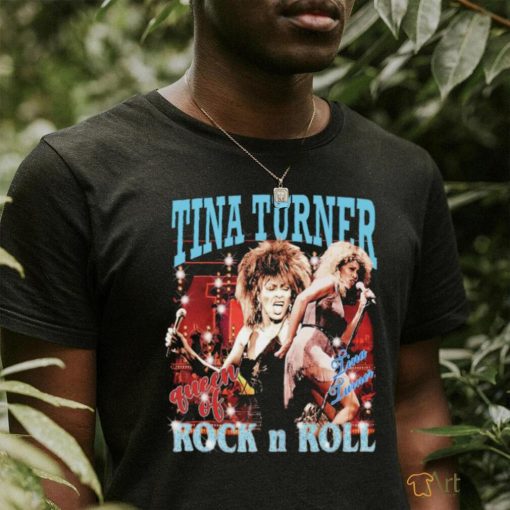 Tina Turner Queen of Rock n Roll all time retro shirt