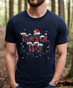 Tinsel tits & jingle balls funny matching christmas couples t shirt