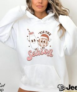 Tis The Season Milk And Cookie Graphic Sweatshirt T Shirt