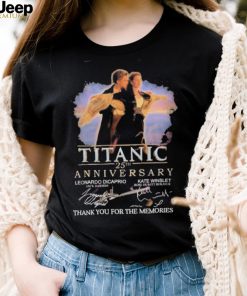 Titanic 25th Anniversary Thank You For The Memories T Shirt