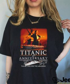 Titanic 25th anniversary thank you for the memories signature shirt