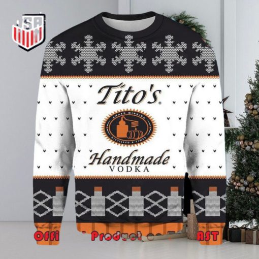 Tito’s Handmade Vodka Ugly Christmas Sweater