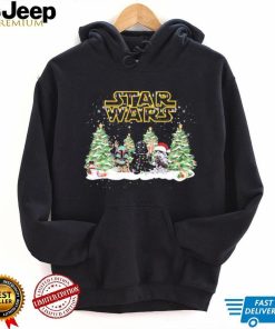 Star Wars Snow Tree Christmas Shirt