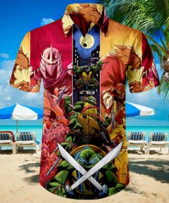Tmnt 1987 Unisex Aloha Hawaiian Shirt