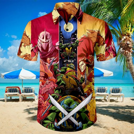 Tmnt 1987 Unisex Aloha Hawaiian Shirt