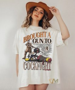 Tn C Fight Brought A Gun To A Cockfight Shirt