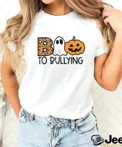 To Bullying Boo Ghost Pumpkin Halloween T Shirt