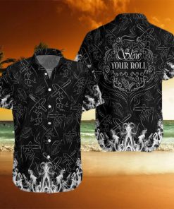 Tobacco Seamless Pattern Hawaiian Shirt