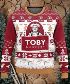 Toby Carvery Christmas Gift Ugly Sweater 3D All Over printed