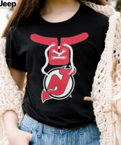 Toddler New Jersey Devils Black MVP Lace sport shirt