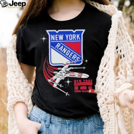 Toddler New York Rangers Black Star Wars Rebel Alliance sport shirt