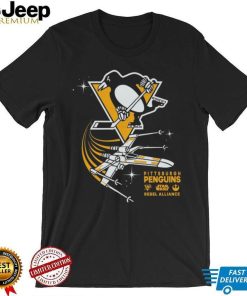 Toddler Pittsburgh Penguins Black Star Wars Rebel Alliance T Shirt