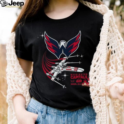 Toddler Washington Capitals Black Star Wars Rebel Alliance T Shirt