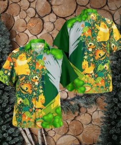 Tokemon St.Patrick’s Day Vacation Brand All Over Print Hawaiian Shirt For Summer