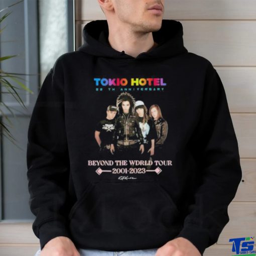 Tokio Hotel 22th Anniversary Beyond The World Tour 2001 2023 Signature Shirt