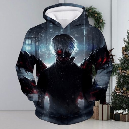 Tokyo Ghoul 3D Printed Hoodie Ver 37