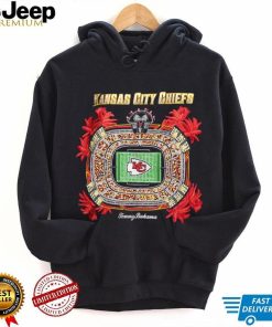 Tommy Bahama Black Kansas City Chiefs Top of Your Game Shirt