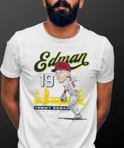 Tommy Edman St. Louis Cardinals shortstop chibi shirt