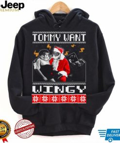 Tommy Want Wingy Christmas T shirt