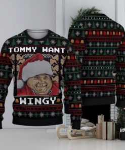 Tommy Want Wingy Funny Christmas Ugly Sweater