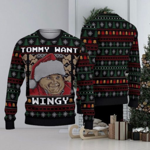 Tommy Want Wingy Funny Christmas Ugly Sweater