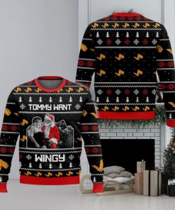 Tommy Want Wingy Saturday Night Live Ugly Christmas Sweater For Men And Women