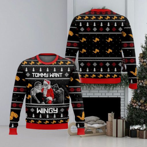 Tommy Want Wingy Saturday Night Live Ugly Christmas Sweater For Men And Women