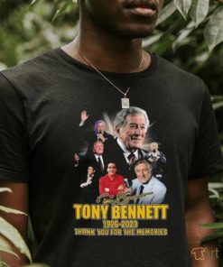 Tony Bennett 1926 2023 Thank You For The Memories Signatures Shirt