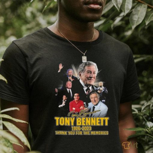 Tony Bennett 1926 2023 Thank You For The Memories Signatures Shirt