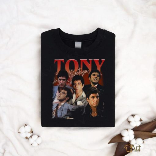 Tony Montana Vintage Graphic T Shirt