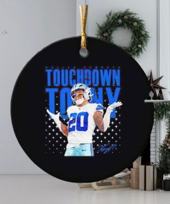 Tony Pollard touchdown tony ornament