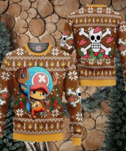 Tony Tony Chopper Ugly Christmas Sweater One Piece Anime Xmas