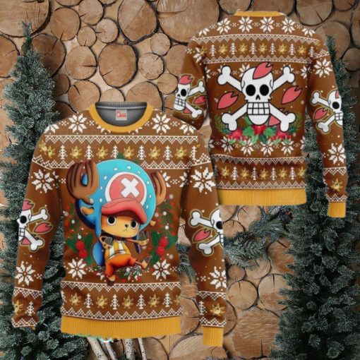 Tony Tony Chopper Ugly Christmas Sweater One Piece Anime Xmas